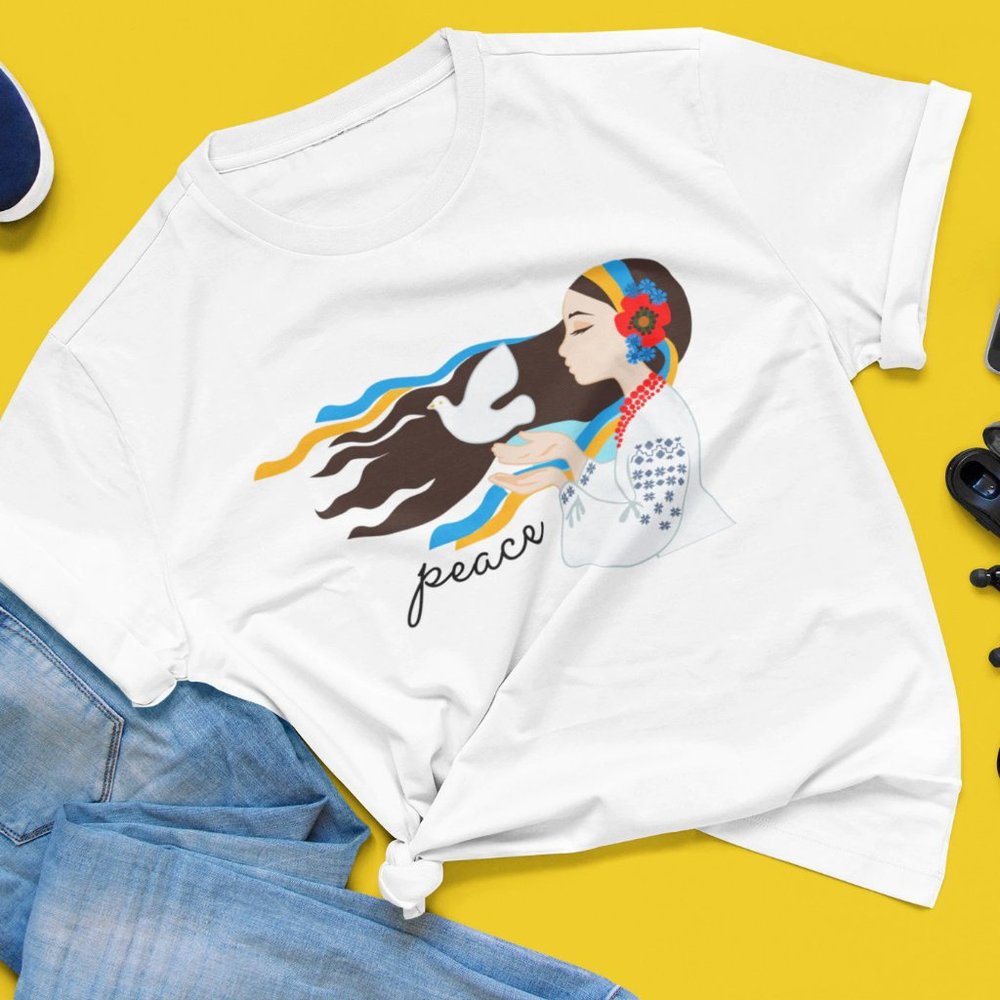 Ukrainian Unisex T-Shirt, Ukraine Gift, Ukraine Shirt, Ukrainian Gift